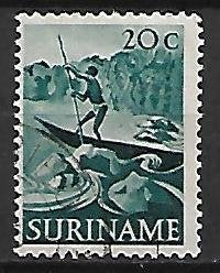Suriname 306, Ophalen of Verzenden, Gestempeld