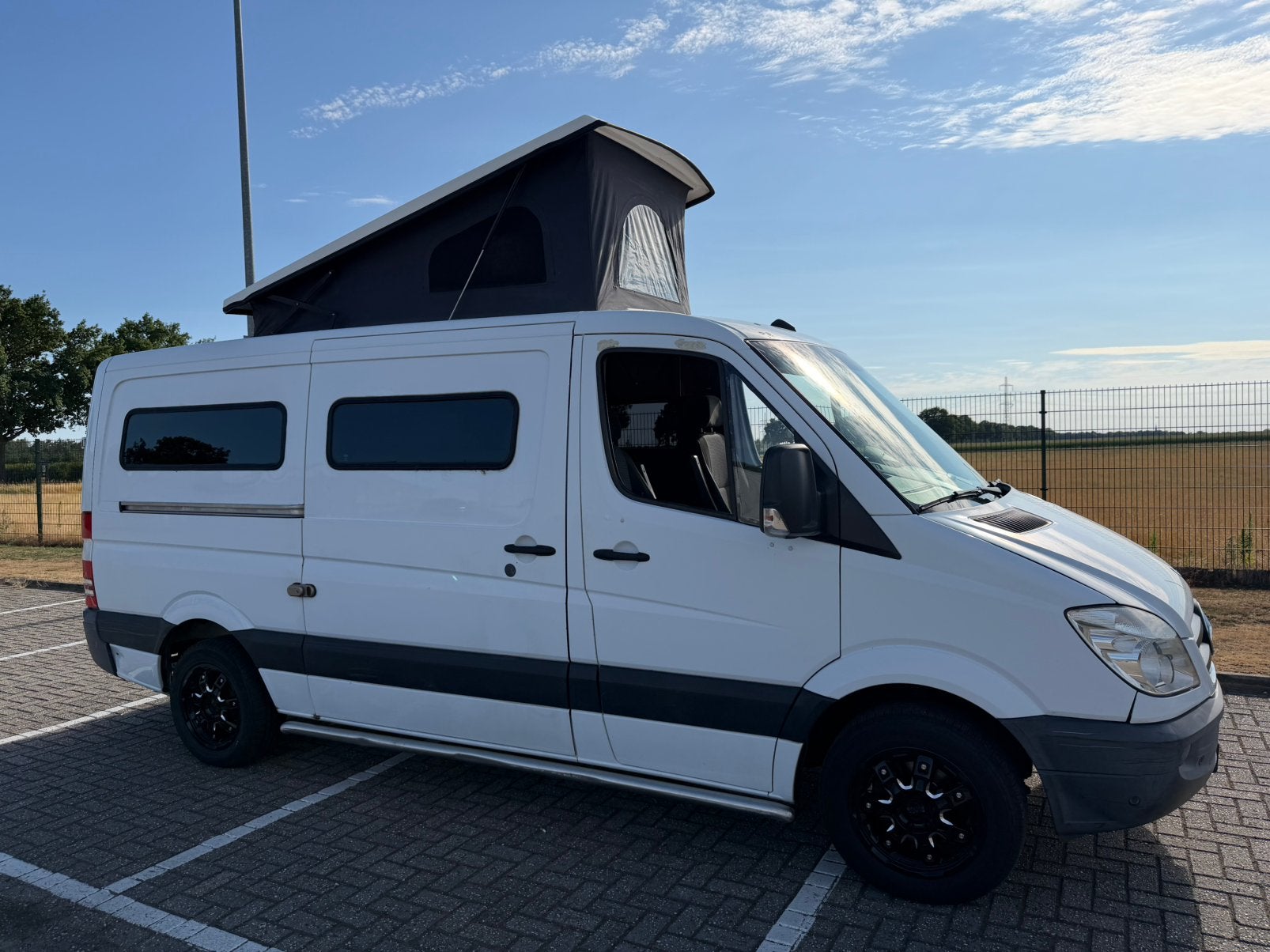 Camper Mercedes Sprinter 316CDI met gerenoveerde motor., Caravans en Kamperen, Campers, Automaat, Buscamper of Camperbus, Mercedes-Benz