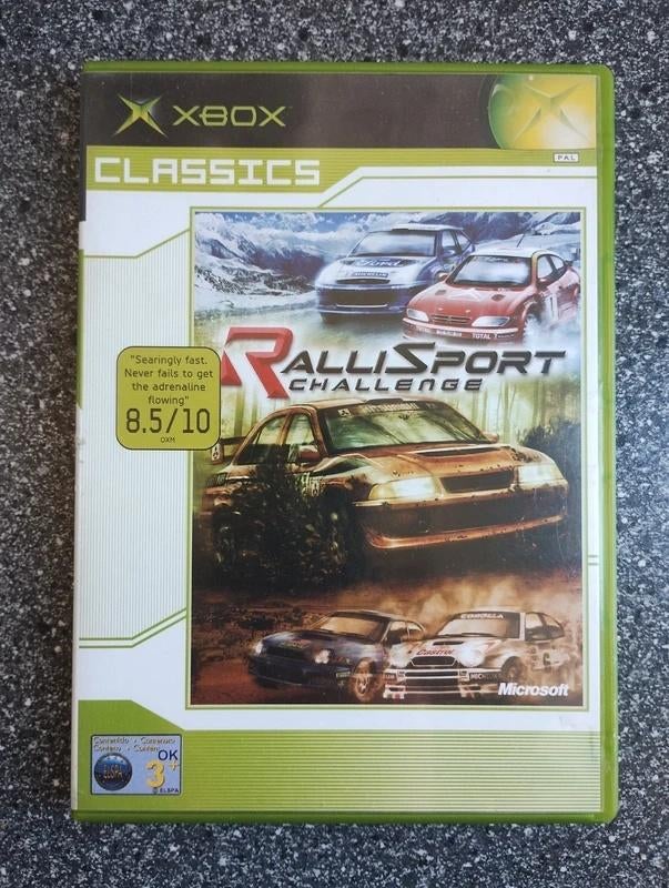Rallisport Challenge Classics, Spelcomputers en Games, Games | Xbox Original, Verzenden, 1 speler, Racen en Vliegen, Zo goed als nieuw