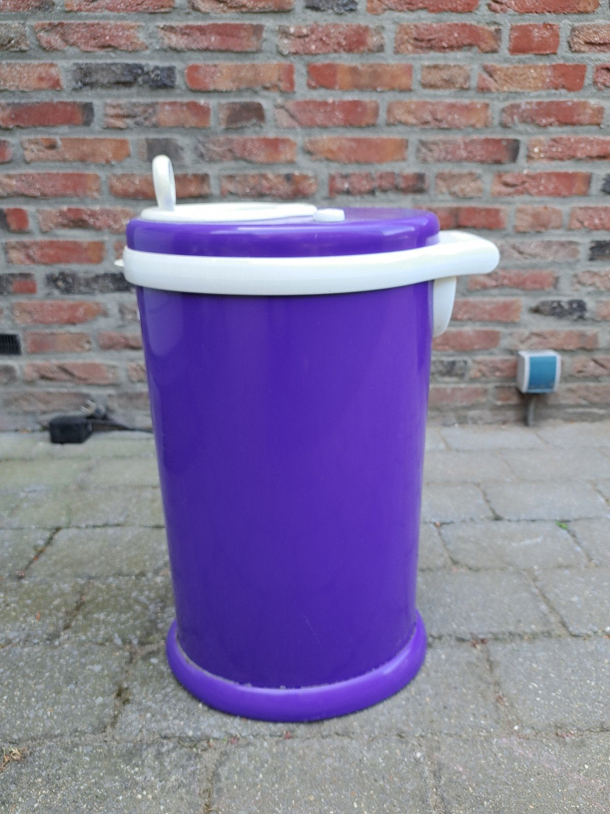 Ubbi Luieremmer Paars - Stijlvol en Geurvrij, Ophalen