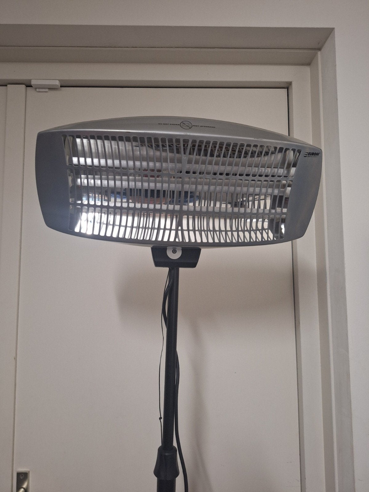 Eurom TH2003S Terrasverwarmer - 3 standen, max 2.10m, Ophalen, Zo goed als nieuw