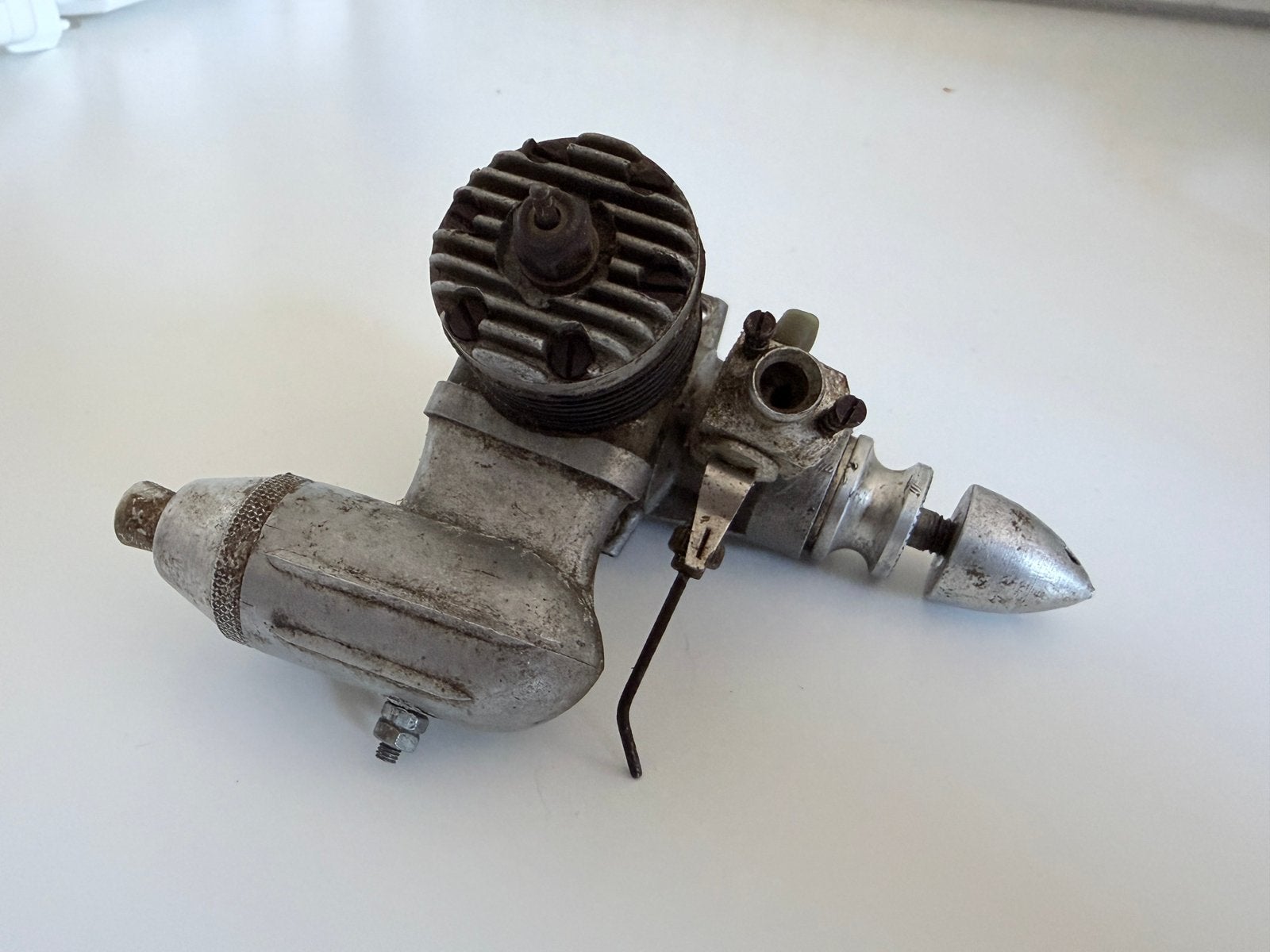 3.5cc Webra motor, Ophalen of Verzenden, Gebruikt, Nitro