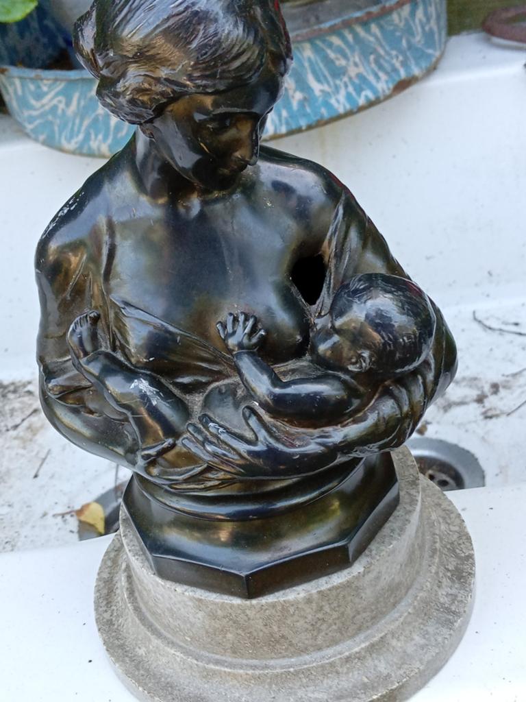 Mooi beeldje moeder en kind, Antiek en Kunst, Ophalen of Verzenden