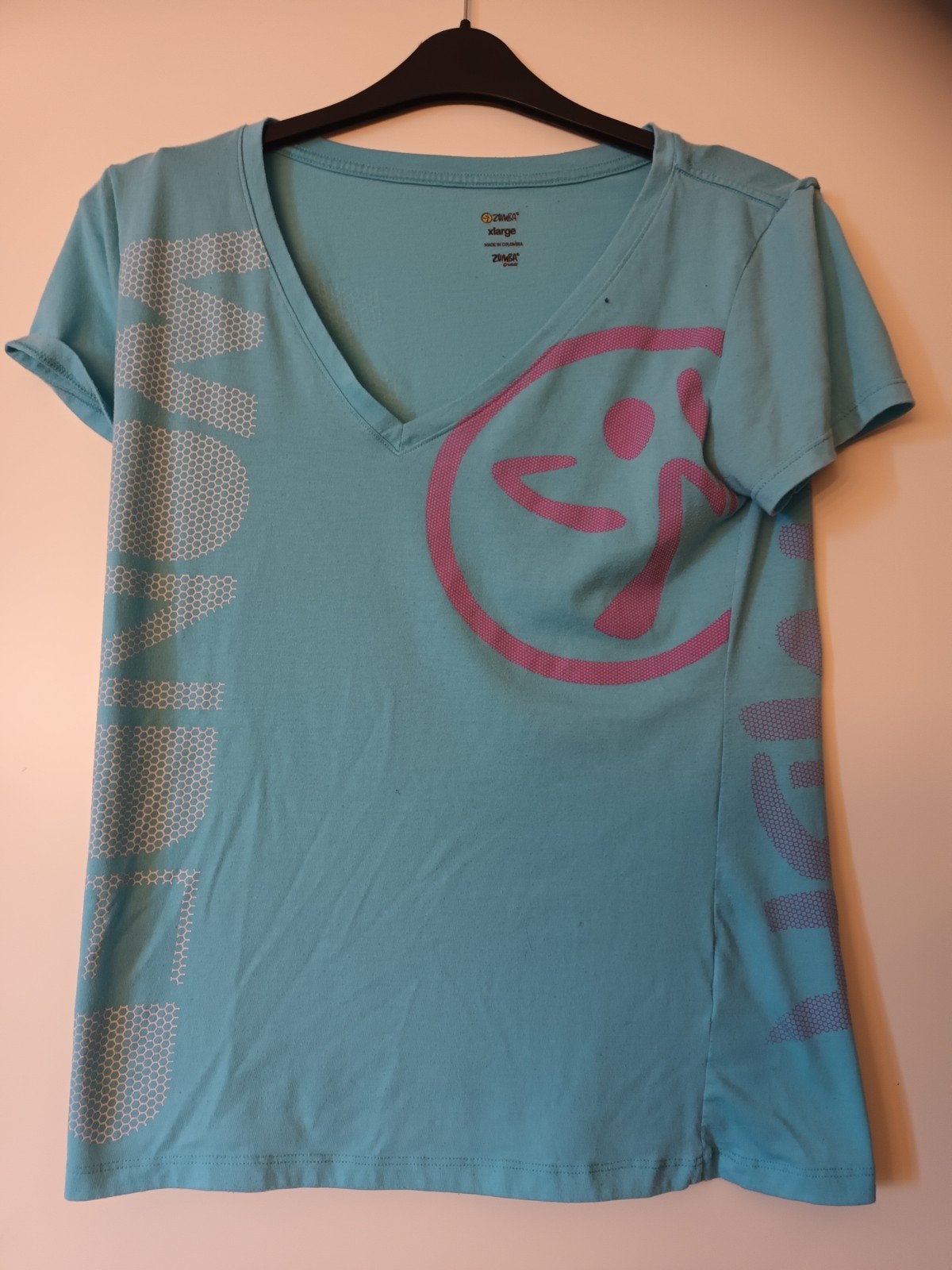Zumba T-shirt, Ophalen of Verzenden, Zo goed als nieuw, Korte mouw