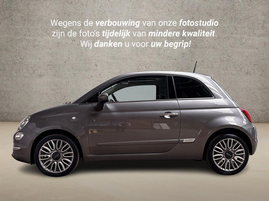 Fiat 500 1.2 Lounge (PANORAMADAK, APPLE CARPLAY, GETINT GLAS, Auto's, Fiat, Voorwielaandrijving, 12 maanden, Stof, Gebruikt