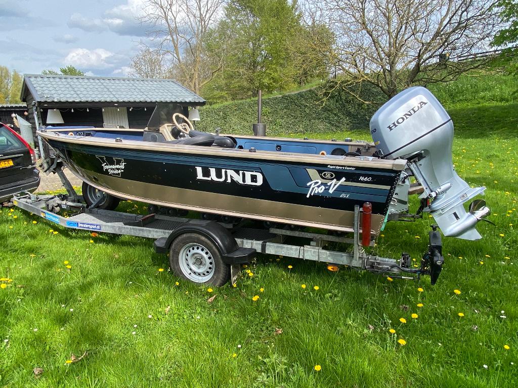 Visboot, Watersport en Boten, Overige merken, Gebruikt, Elektrische start, 2 m