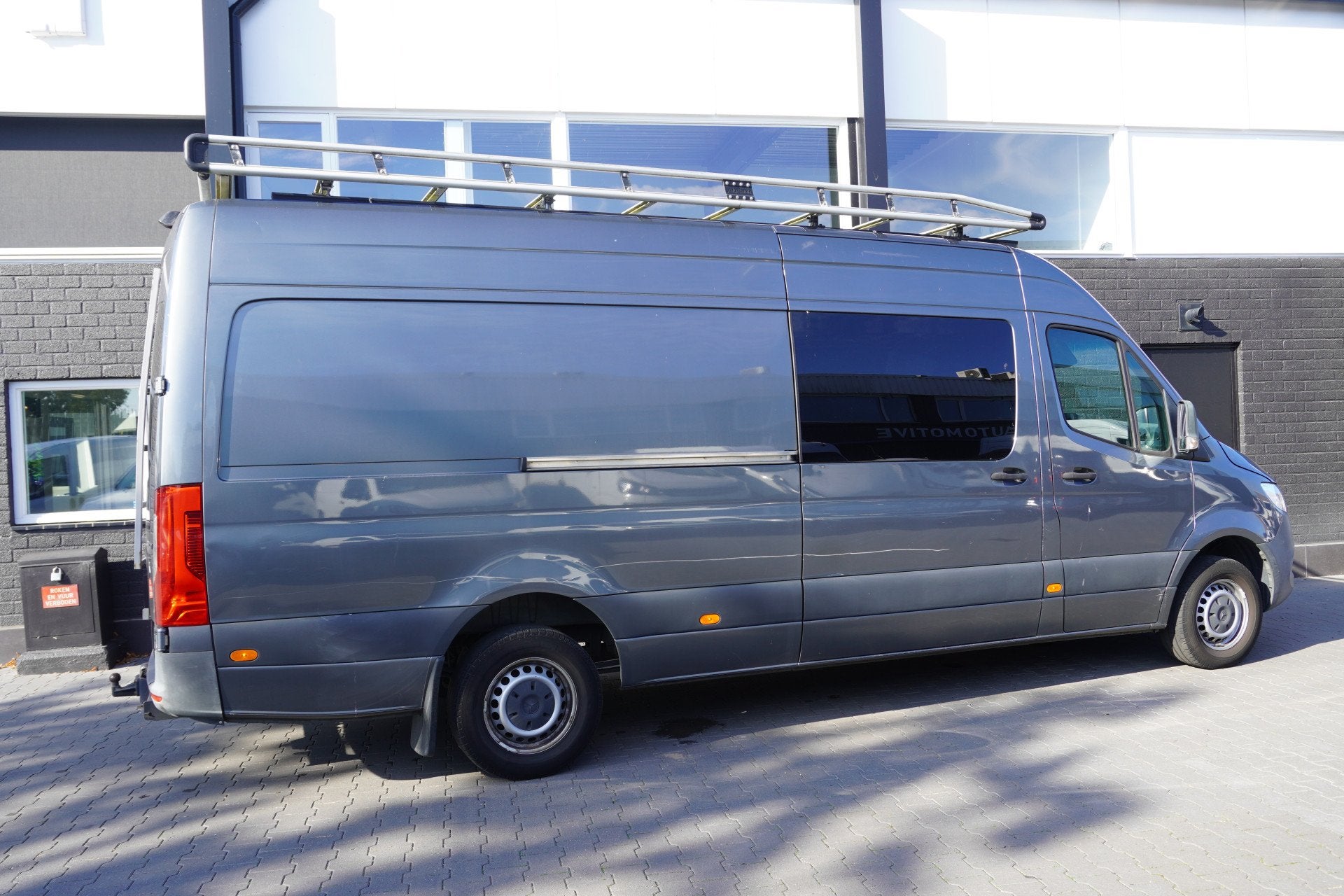 Mercedes-Benz Sprinter 316 2.2 CDI L4H2 Automaat EURO 6 - Ai, Achterwielaandrijving, Gebruikt, Zwart, 4 cilinders