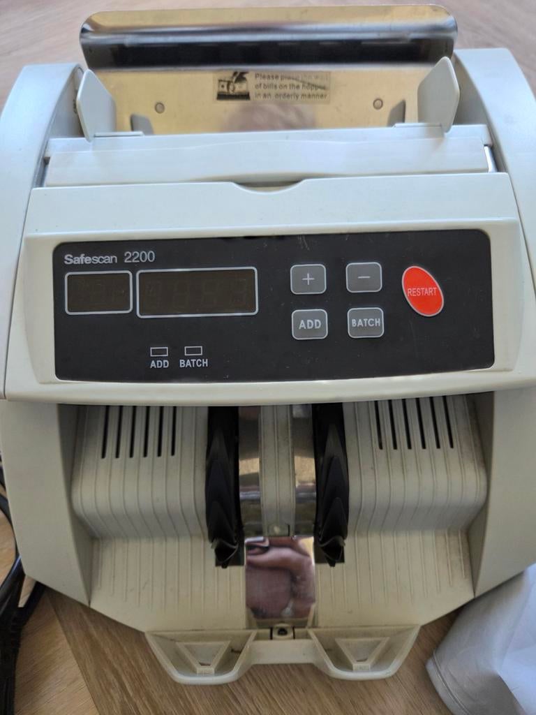 Safescan 2200 Geldtelmachine - Biljetten Teller, Ophalen of Verzenden