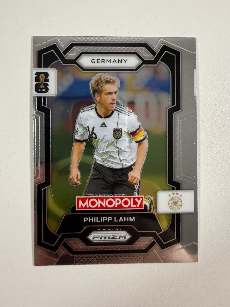 61 Philipp Lahm Prizm Monopoly World Cup 2026, Ophalen of Verzenden, Nieuw, Buitenlandse clubs, Poster, Plaatje of Sticker