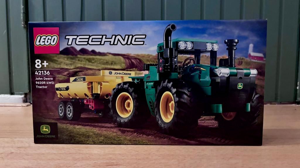 Lego Technic 42136 - John Deere tractor - Nieuw in doos, Lego, Nieuw, Ophalen of Verzenden, Technic