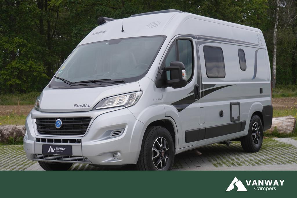 Knaus R07 Boxstar 140pk Automaat Cruise Control Breedte bedd, Caravans en Kamperen, Automaat, Tot en met 2, Bedrijf, Diesel