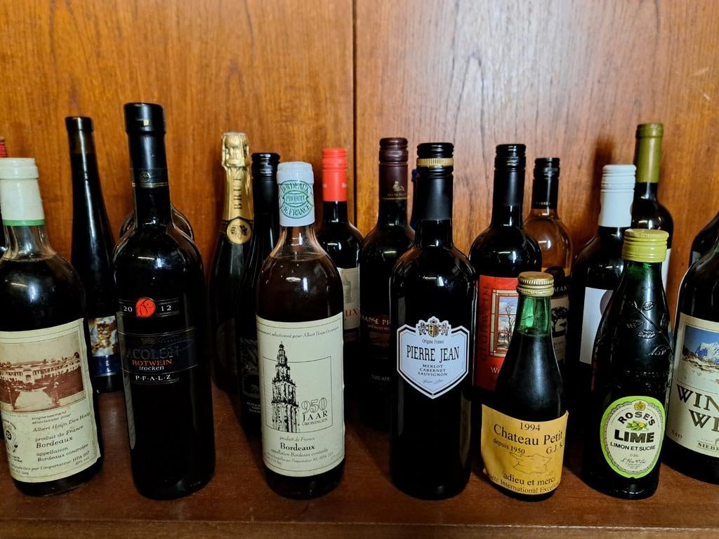Wijn Bordeaux Merlot Sauvignon, Verzamelen, Wijnen, Ophalen of Verzenden, Frankrijk