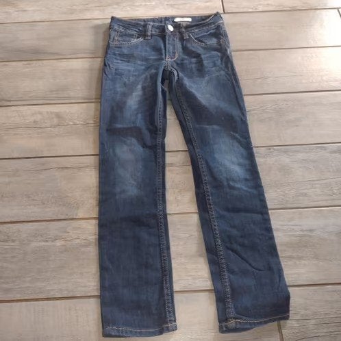 H&M Spijkerbroek, Kinderen en Baby's, Kinderkleding | Maat 134, Ophalen of Verzenden, Zo goed als nieuw, Meisje, Broek