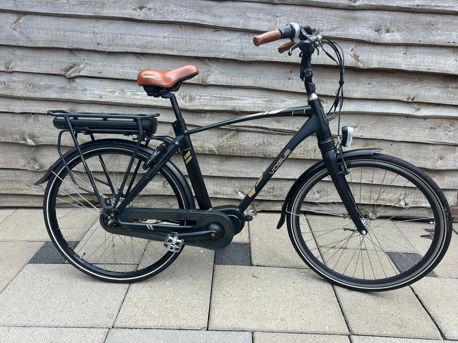 vogeu elektrische heren fiets, Overige merken, Gebruikt, Ophalen of Verzenden, Bafang