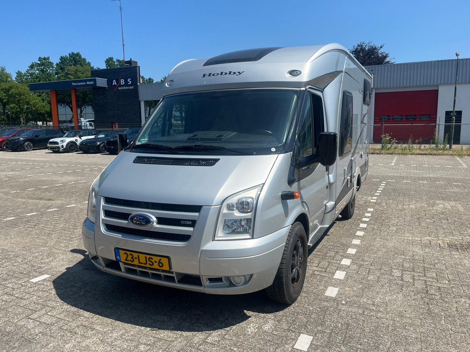 Hobby Van T500 GFSC Ford Transit TDCI, Caravans en Kamperen, Campers, Standaard zit, Hobby, Ford, Luifel