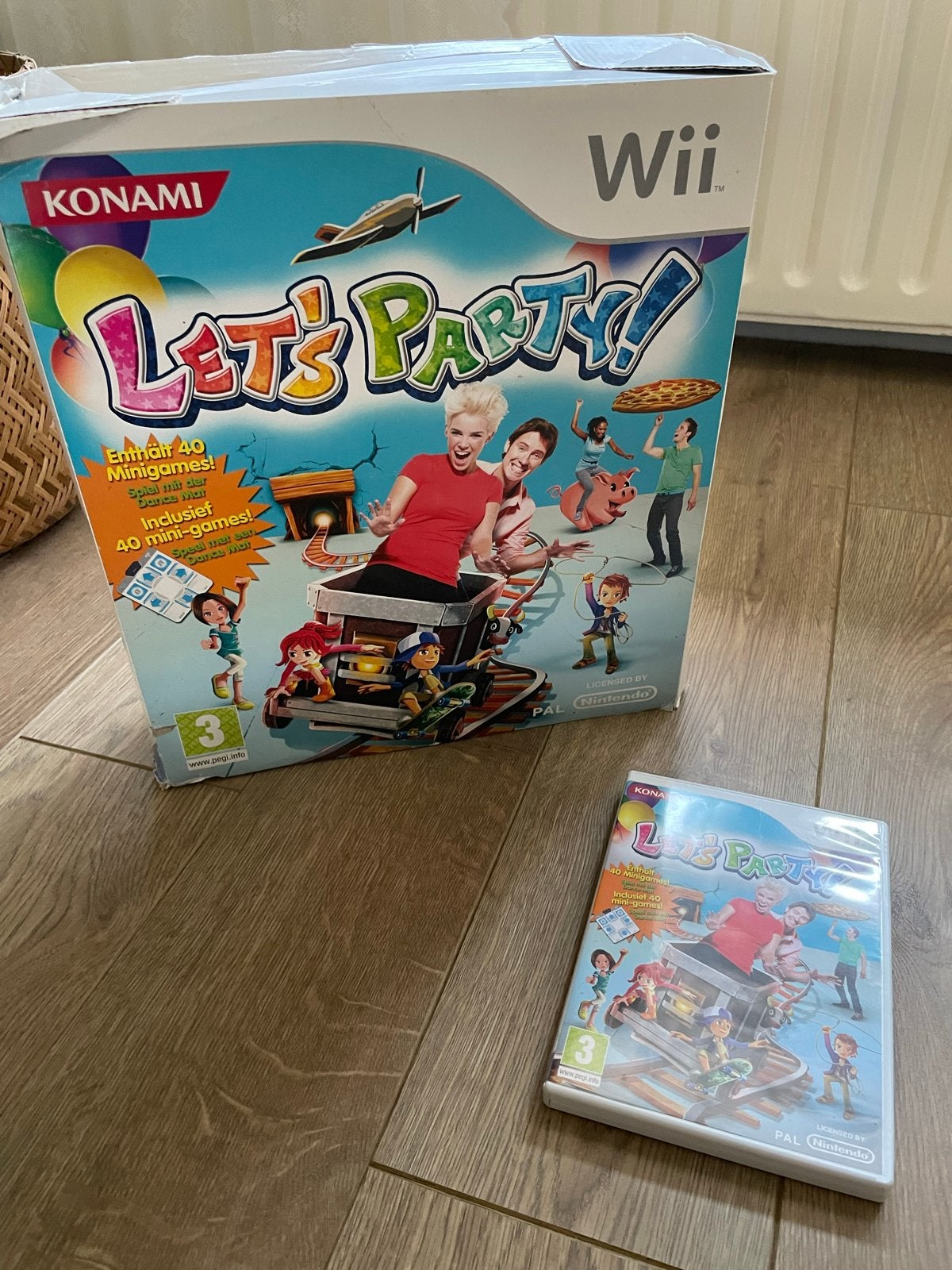 Let's Party! Wii met dansmat - Compleet en in goede staat, Spelcomputers en Games, Overige genres, Eén computer, Ophalen of Verzenden