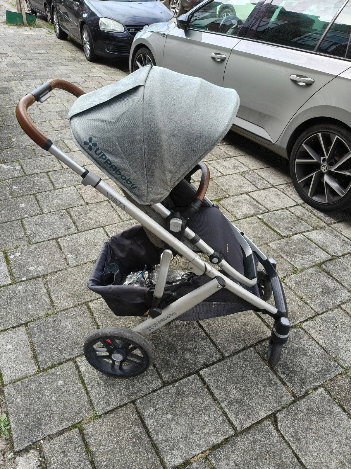 Uppa Baby Vista V1 kinderwagen (incl. accesoires), Ophalen, Gebruikt, Overige merken, Zonnekap