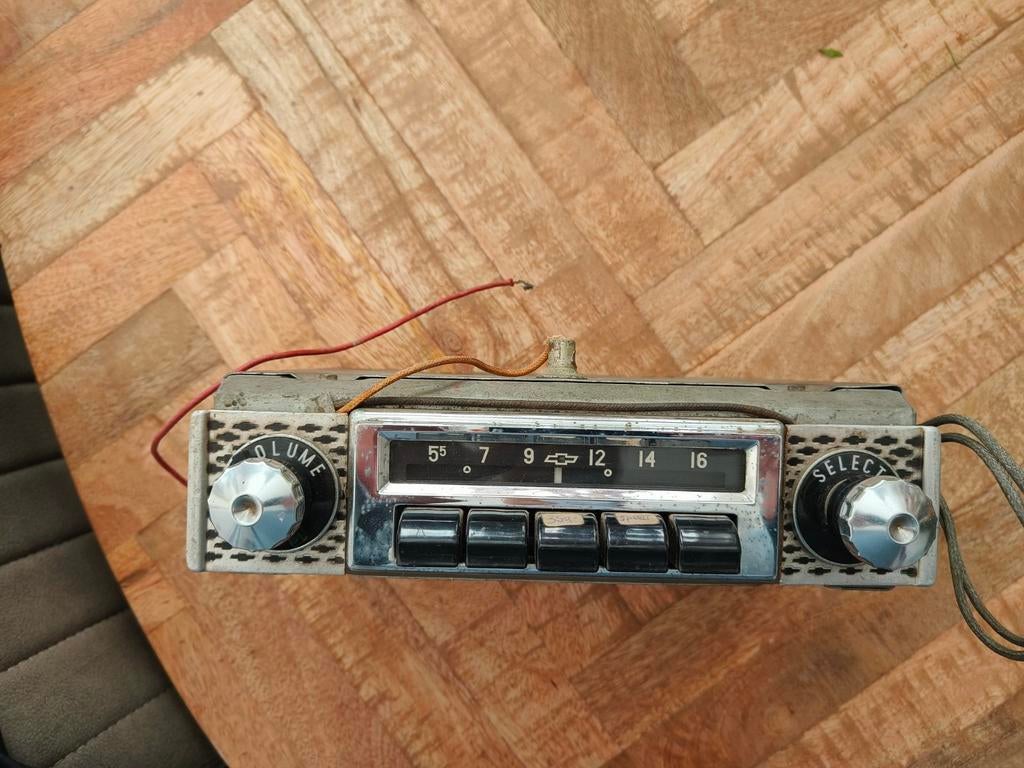Originele Chevrolet autoradio jaren 1954-1959 zeldzaam, Ophalen of Verzenden, Gebruikt