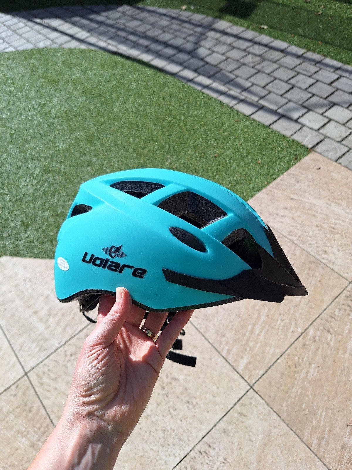 Volaire Fietshelm met LED-verlichting - Maat 54-58 cm, Ophalen, Overige maten, Zo goed als nieuw, Volaire