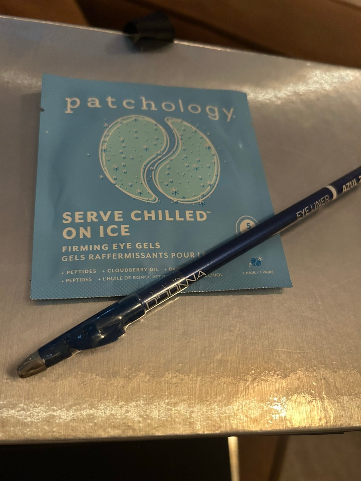 Patchology firming eye gels patches & eye liner blauw, Verzenden, Nieuw, Ogen