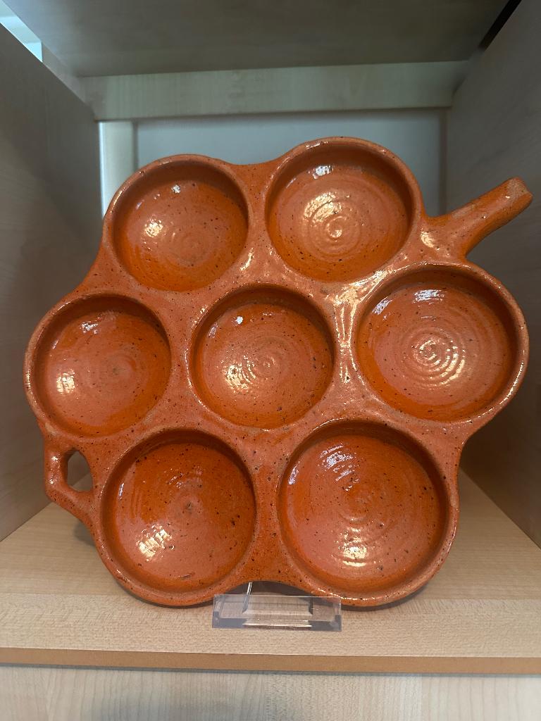 Puntgave Poffertjespan (geen bodemvondst), Antiek en Kunst, Ophalen of Verzenden
