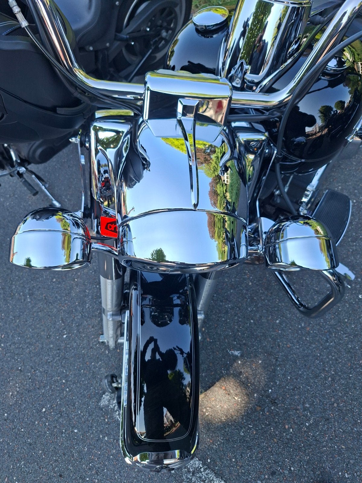 Gezocht dikke koplamp randen Hd Road king, Motoren, Onderdelen | Harley-Davidson, Ophalen
