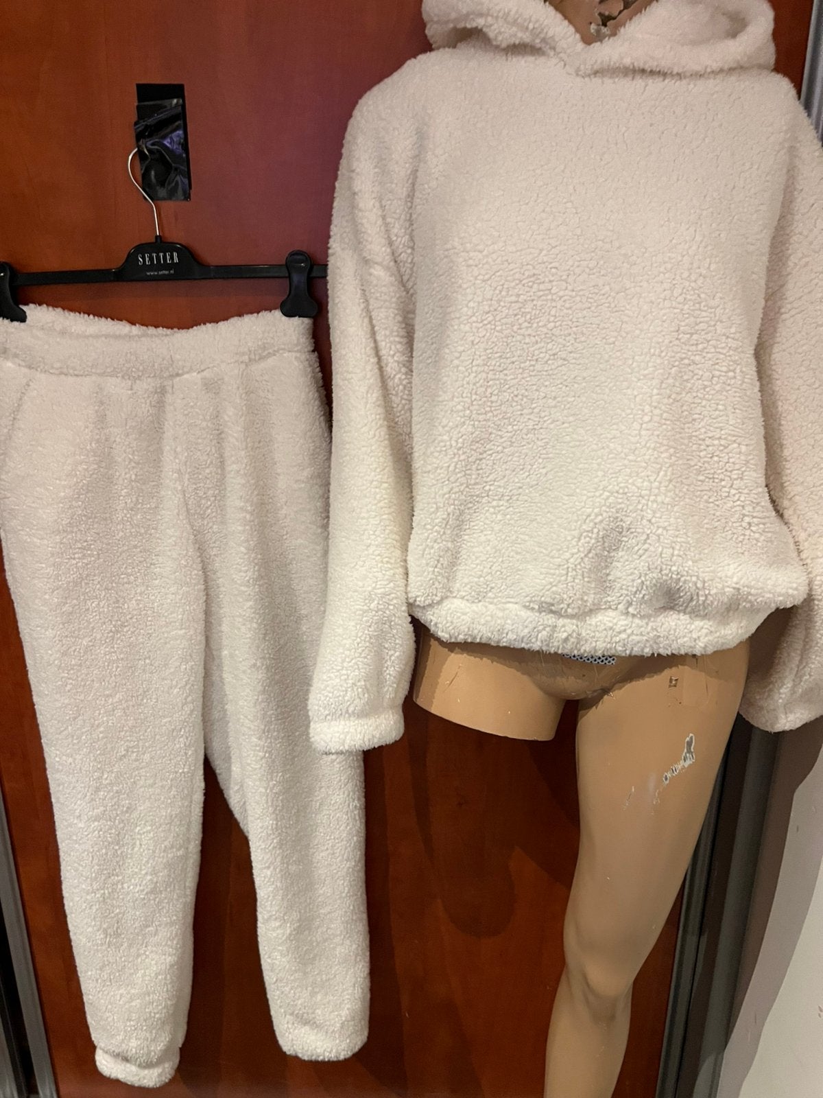HUNKEMÖLLER huispak broek s trui m zgan, B, Beige, T, Ophalen of Verzenden