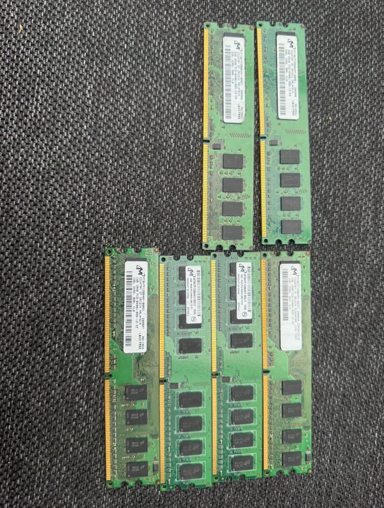 2GB ddr2, Computers en Software, RAM geheugen, Ophalen of Verzenden, Zo goed als nieuw, DDR2, Desktop