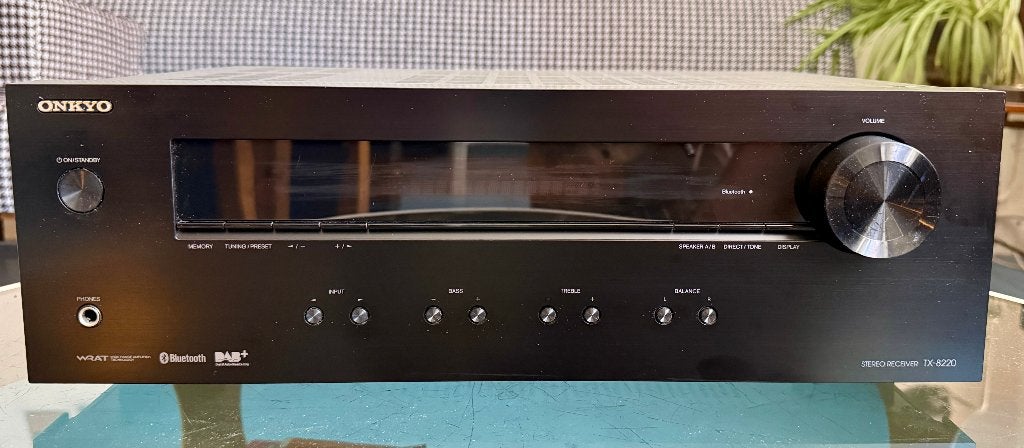 Onkyo TX-8220 FM/DAB met phone en BT receiver, Audio, Tv en Foto, Versterkers en Receivers, Gebruikt, Ophalen of Verzenden, Onkyo