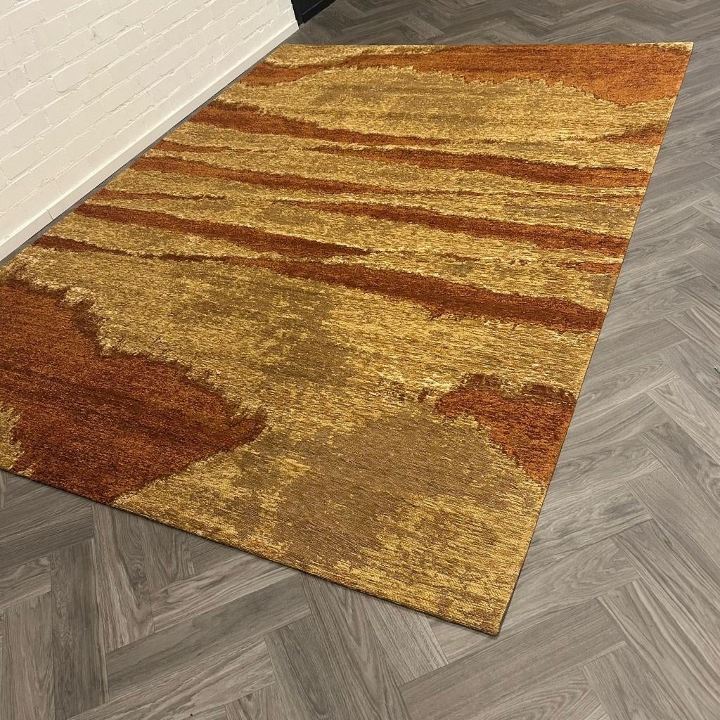 Montel Bonnier Cognac Vloerkleed - 240x340cm, Cognac, Overige kleuren, 200 cm of meer, Ophalen of Verzenden