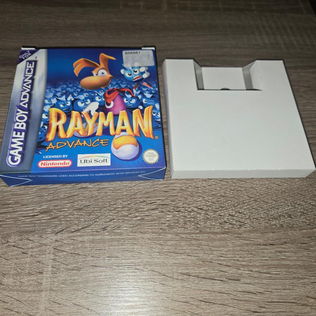 Rayman Advance doosje, Spelcomputers en Games, Games | Nintendo Game Boy, Avontuur en Actie, Verzenden, 1 speler, Zo goed als nieuw