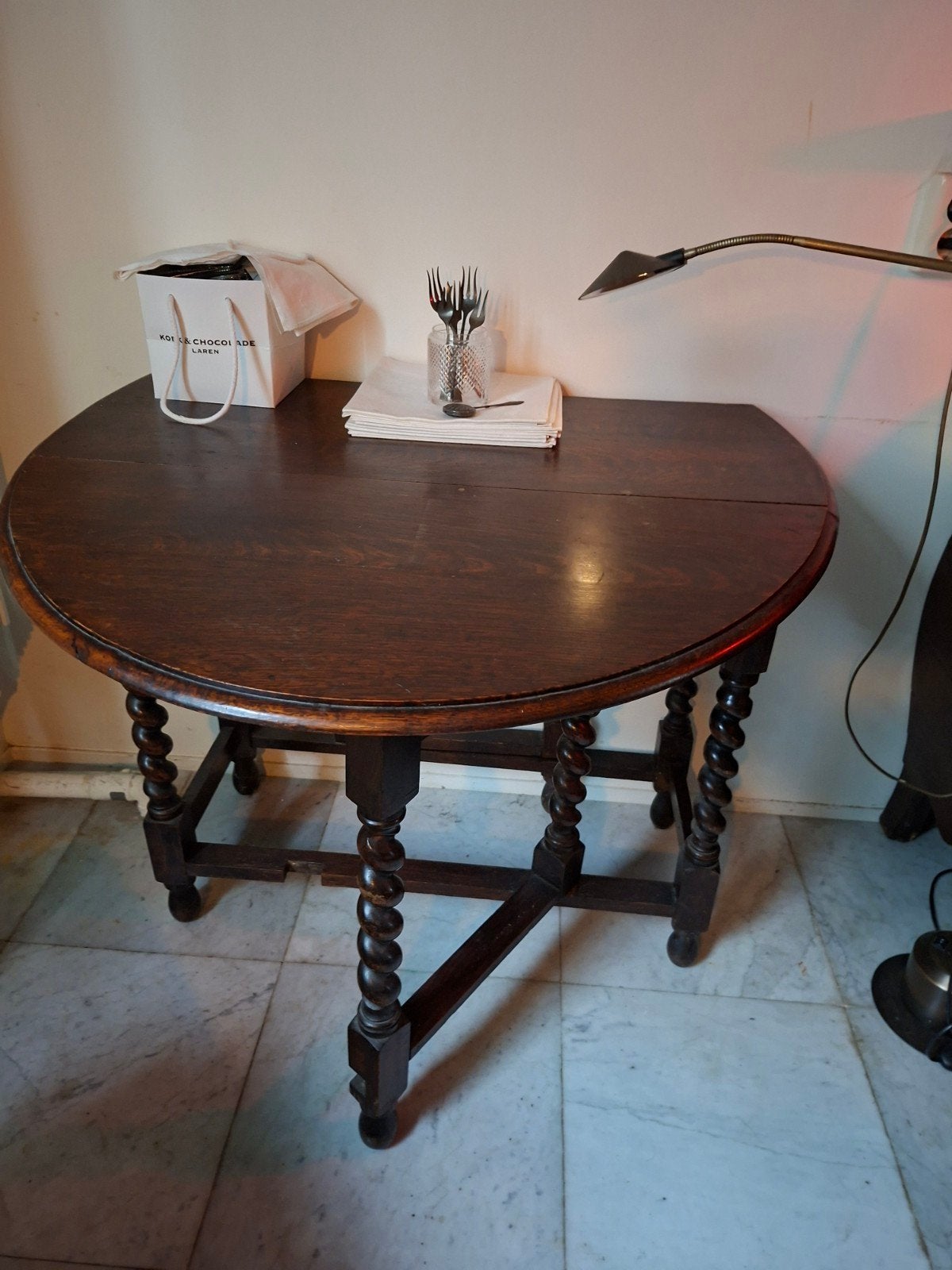 mooie gateleg hangoortafel, Antiek en Kunst, Ophalen of Verzenden