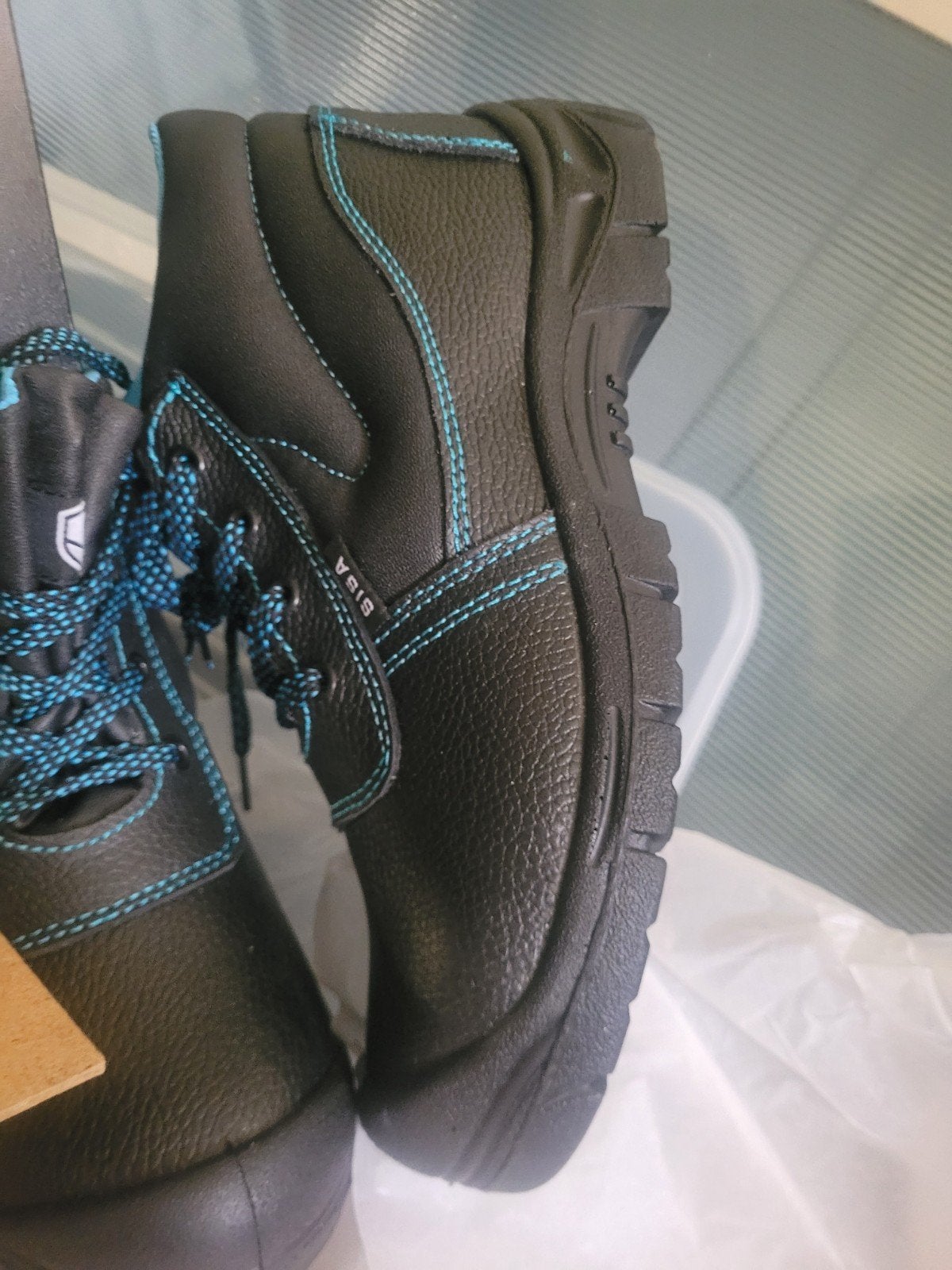 Nieuwe blauwe werkschoenen maat 41, Ophalen of Verzenden, Nieuw, Heren, Schoenen