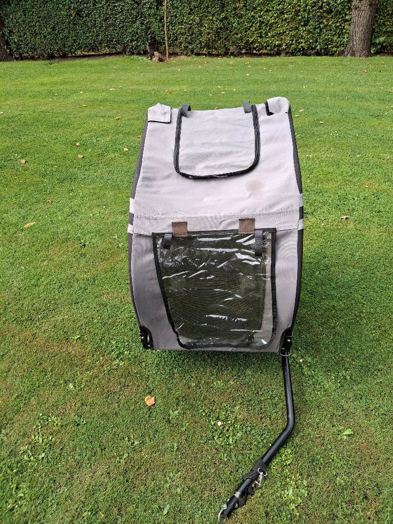 hondenkar, Fietsen en Brommers, Fietsaccessoires | Aanhangers en Karren, Ophalen, Gebruikt, Opvouwbaar, 20 tot 40 kg