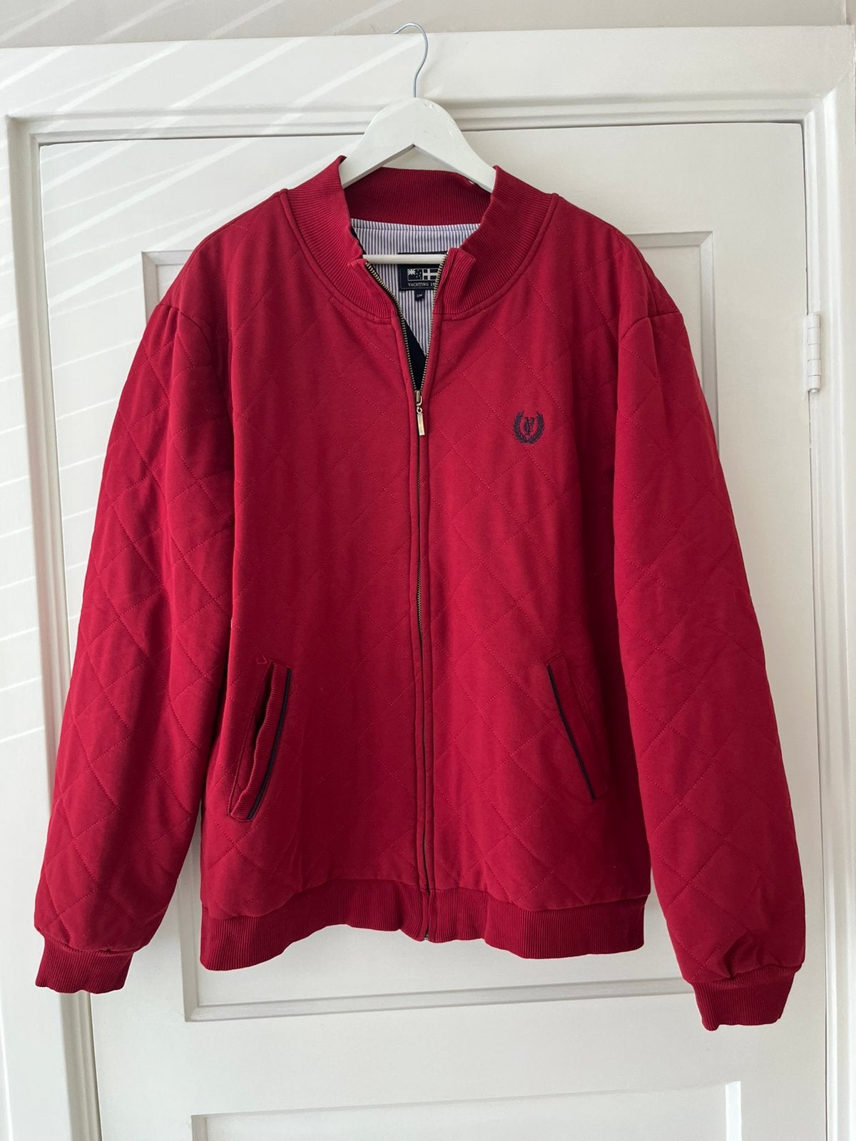 Mooi rood bomber jack van Yachting 1923 maat XXL, Ophalen of Verzenden, Zo goed als nieuw, Overige maten, Rood