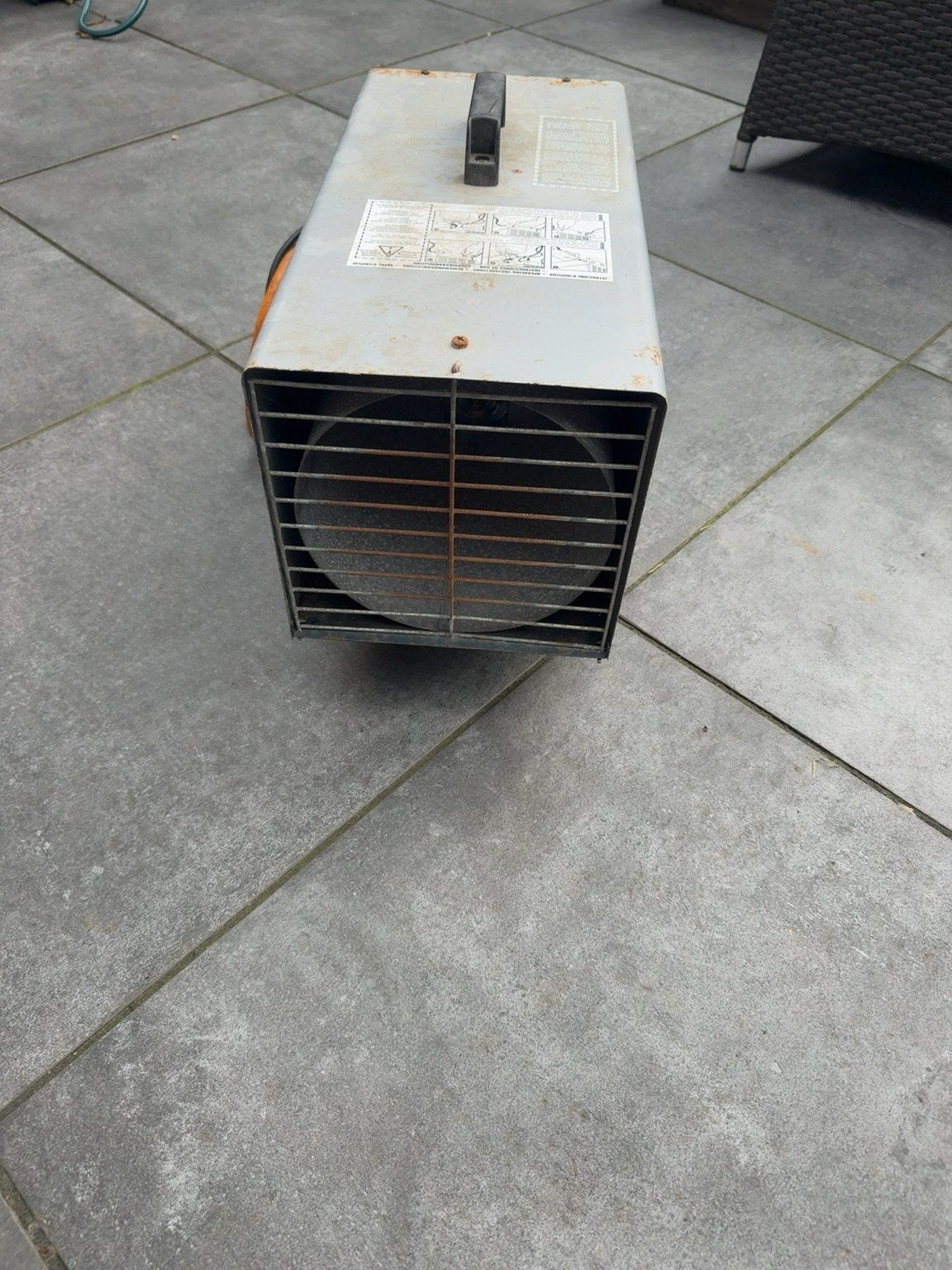 Kinzo Heatpowrr 31L200, Ophalen