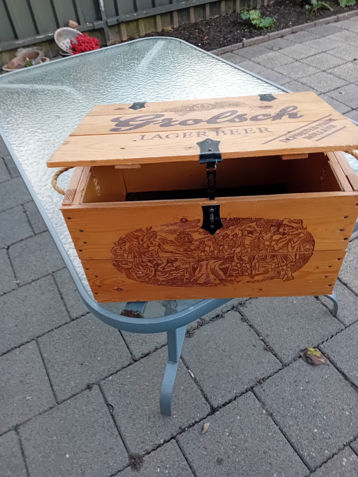 houten grolsch export krat, Ophalen of Verzenden, Grolsch