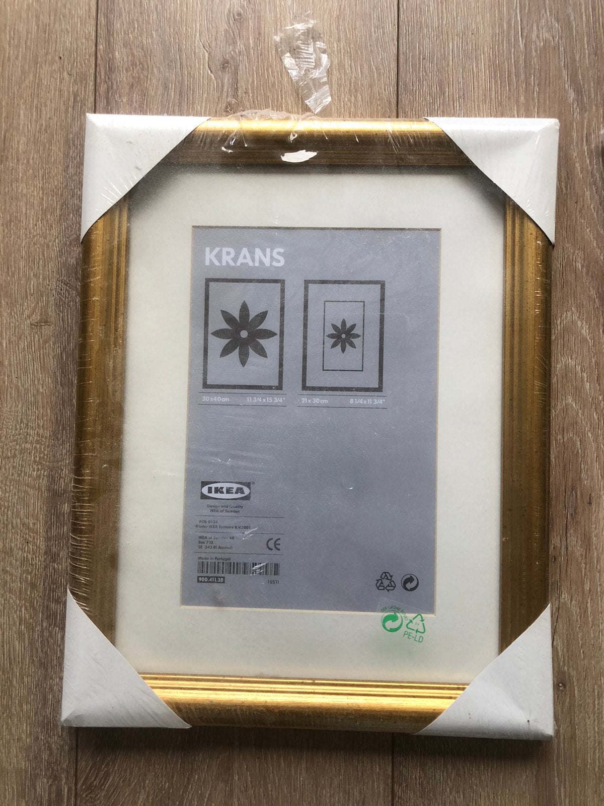 Lijst 3 x Ikea ‘ Krans’ artikelnummer 900.44.38, Ophalen, Ontspiegeld glas, Schilderijlijst, Nieuw