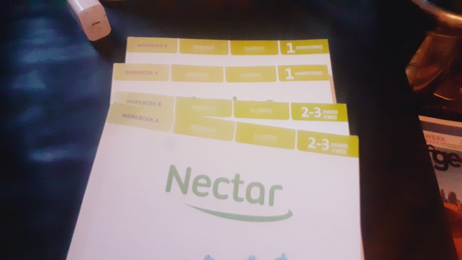 Nectar Biologie Werkboeken HAVO/VWO Leerjaar 1, 2-3, Boeken, Ophalen of Verzenden, Gelezen, HAVO, Biologie
