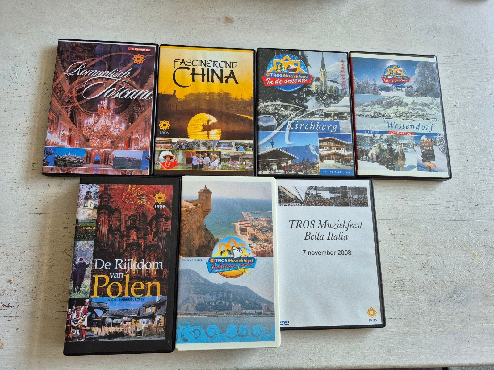 Gezocht originele dvd's/videobanden Tros muziekfeest, Alle leeftijden, Ophalen of Verzenden, Zo goed als nieuw