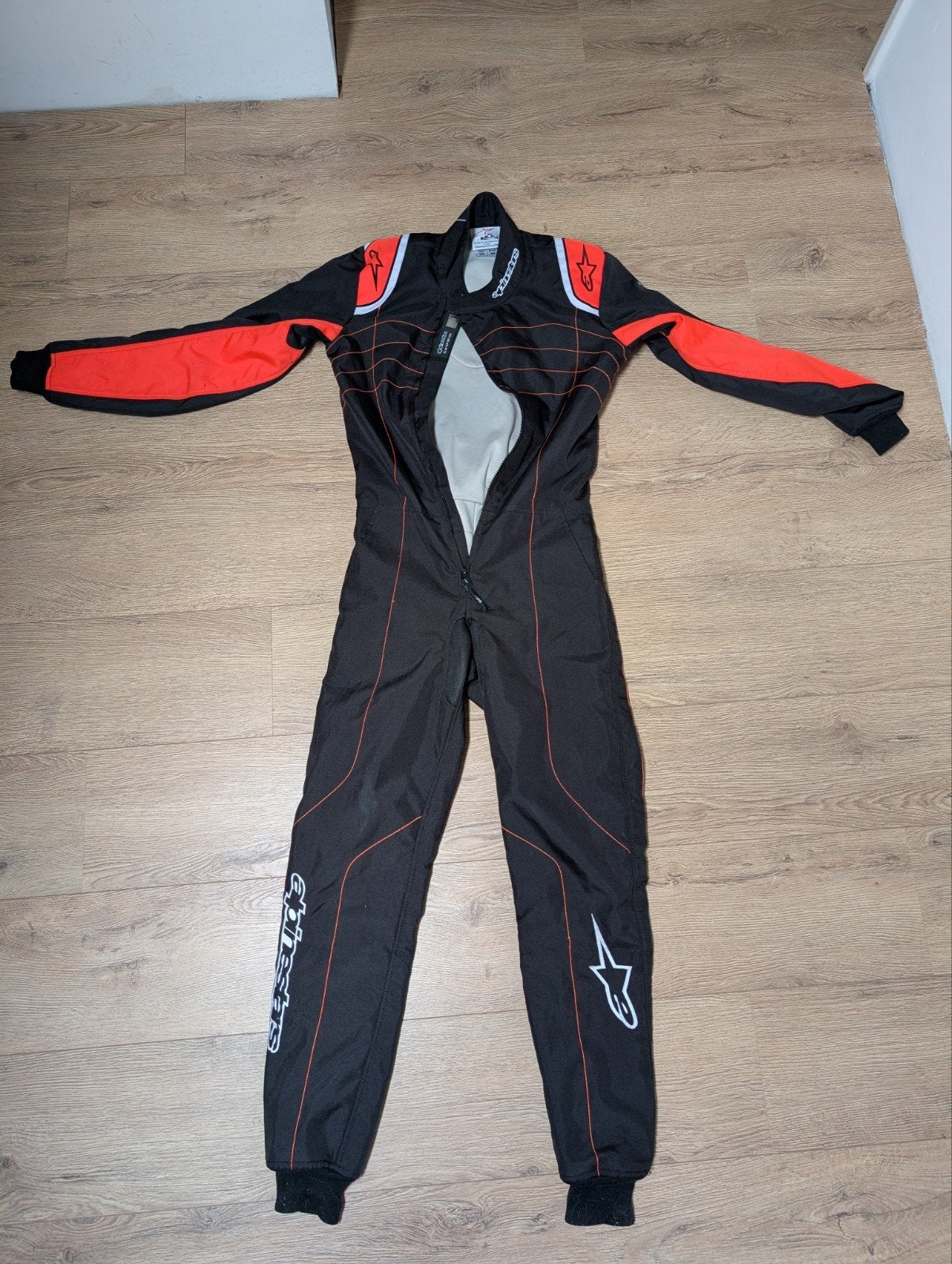 Alpinestars kart/race pak maat 40, Ophalen of Verzenden, Zo goed als nieuw, Zwart