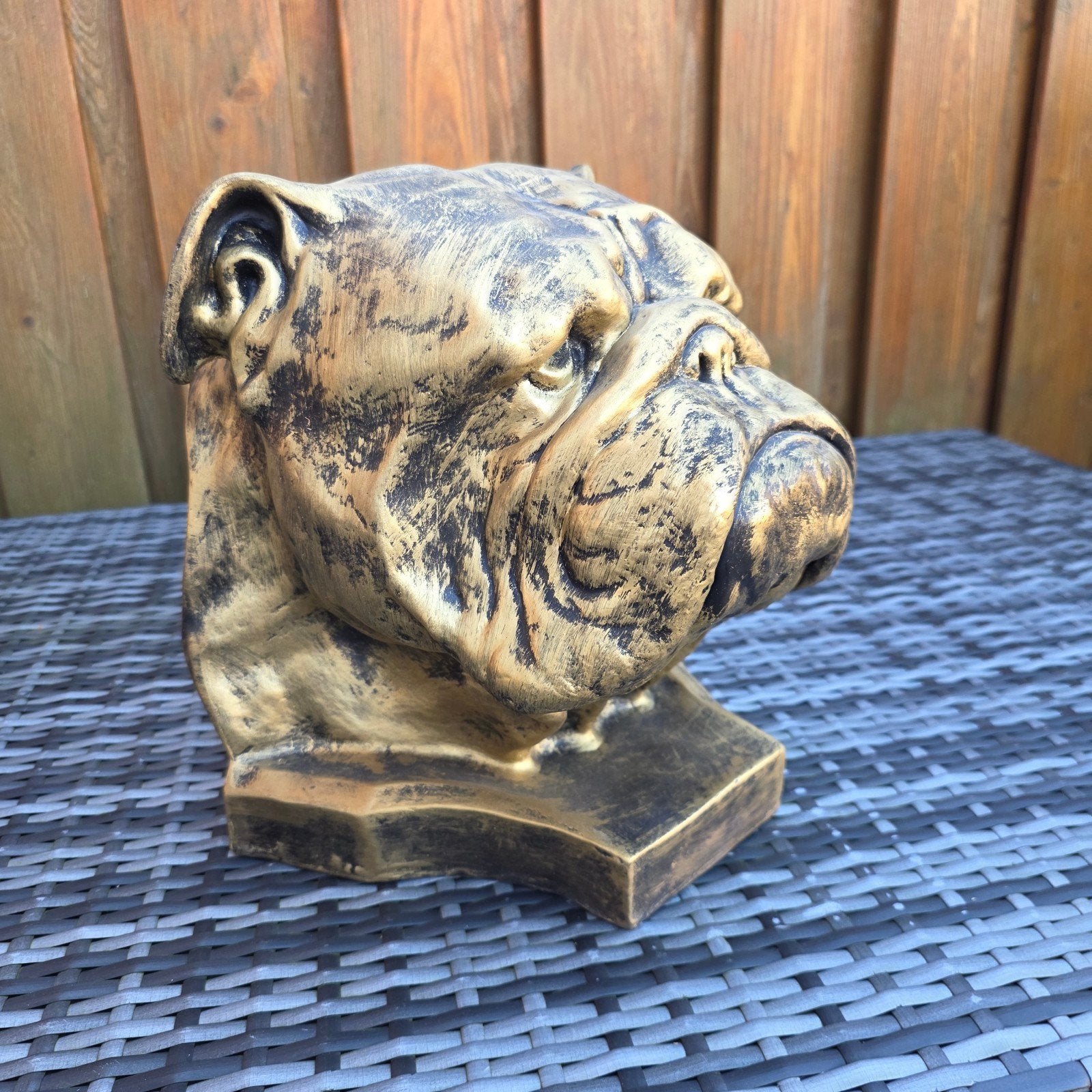 STAFFORD BULLDOG DUITSEDOG KOPPEN DECO OF ALS URN NIEUW, Ophalen of Verzenden, Nieuw