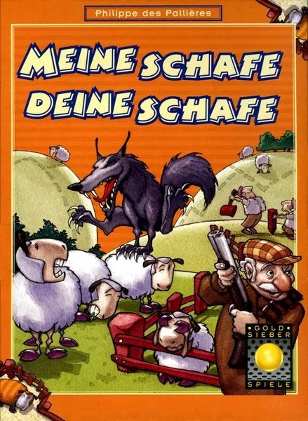 Herders en Schapen / Meine Schafe, Deine Schafe, Een of twee spelers, Ophalen of Verzenden, Zo goed als nieuw, 999 Games b.v.