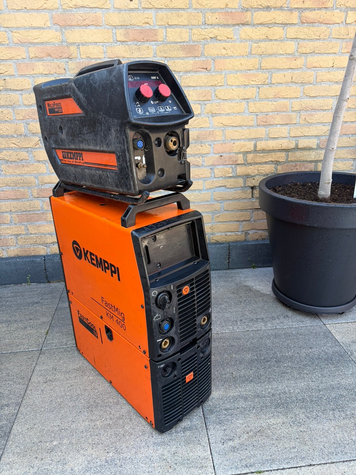 Kemppi fastmig synergic Kms400 400A 400V watergekoeld, Ophalen, Zo goed als nieuw, 250 ampère of meer, Co2