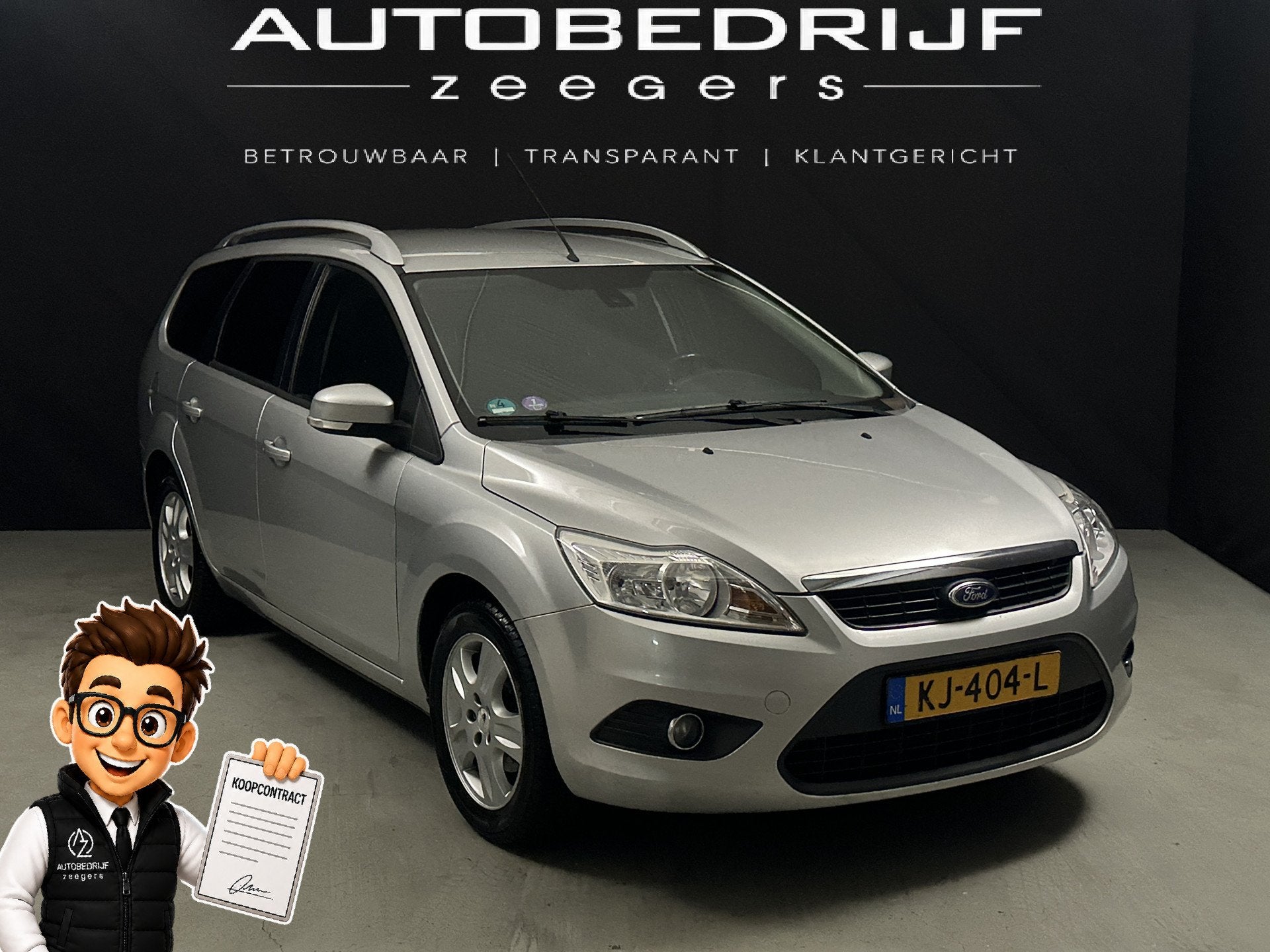 Ford FOCUS Wagon 1.6 Comfort (bj 2010), Auto's, Gebruikt, 4 cilinders, 635 kg, Handgeschakeld
