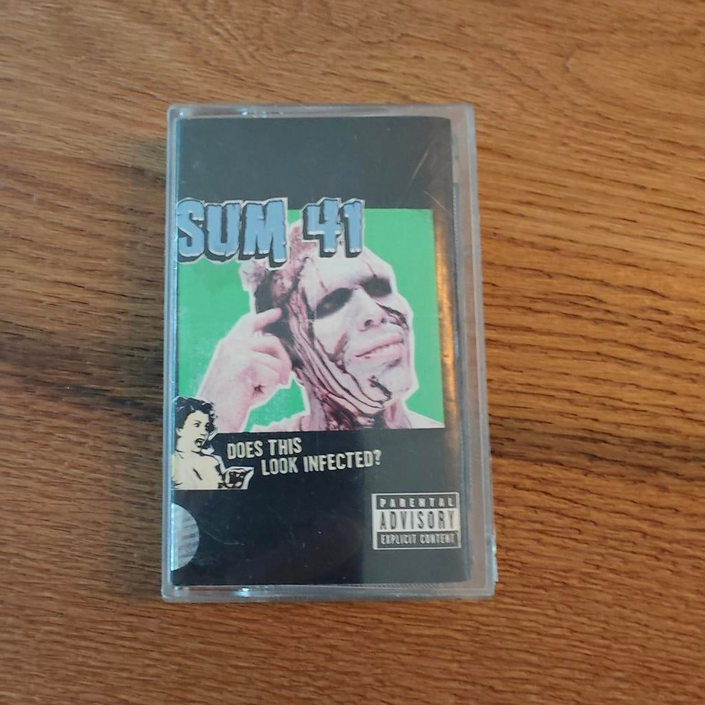 Sum 41 - Does This Look Infected? (Indonesische cassette), Gebruikt, 1 bandje, Ophalen of Verzenden, Origineel