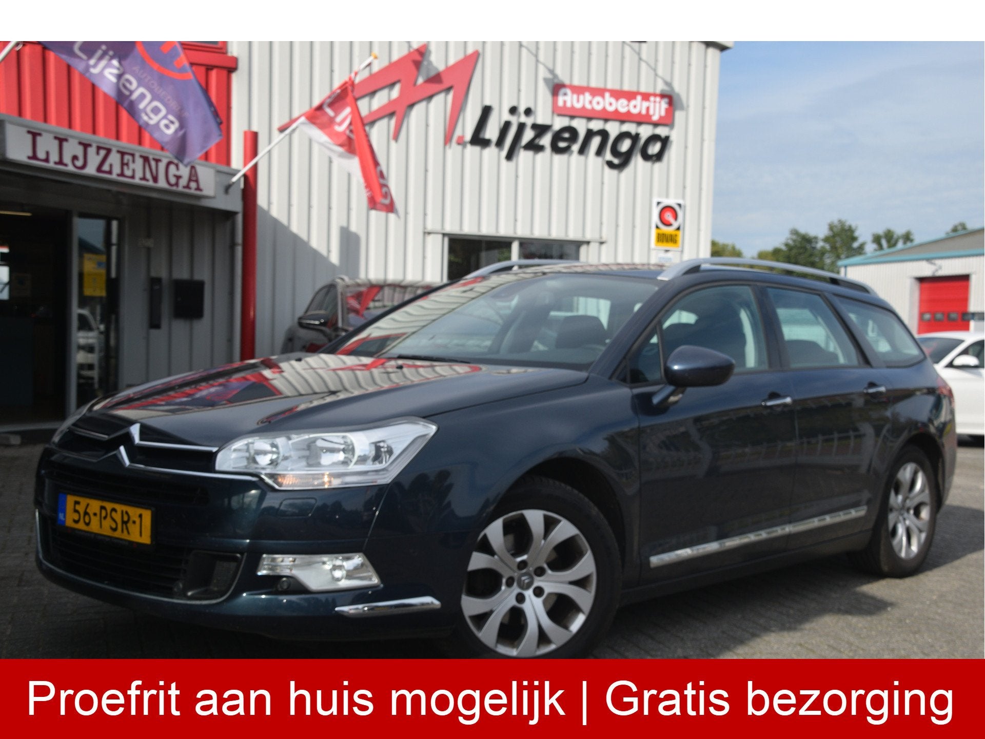 Citroën C5 Tourer 1.6 THP Comfort Navi | Hydraulisch | LMV, Auto's, Voorwielaandrijving, Euro 5, Zwart, Blauw