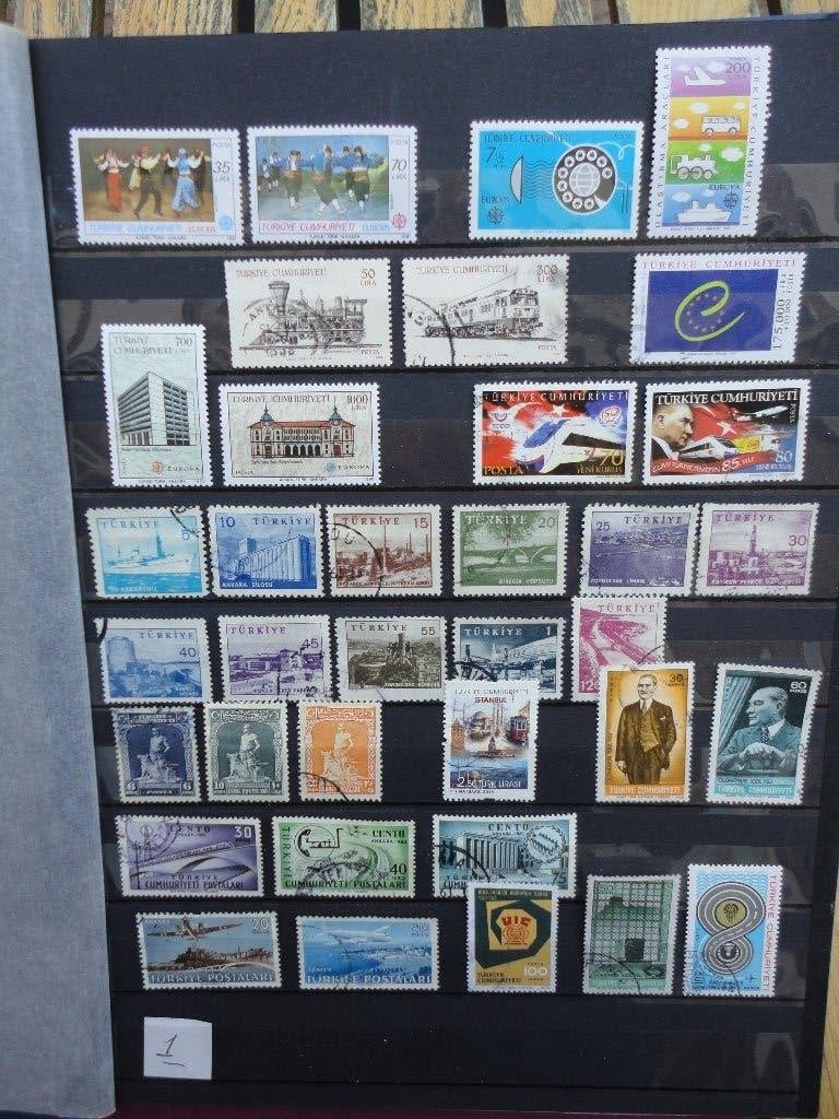 postzegels 1= turkije, Ophalen of Verzenden, Midden-Oosten