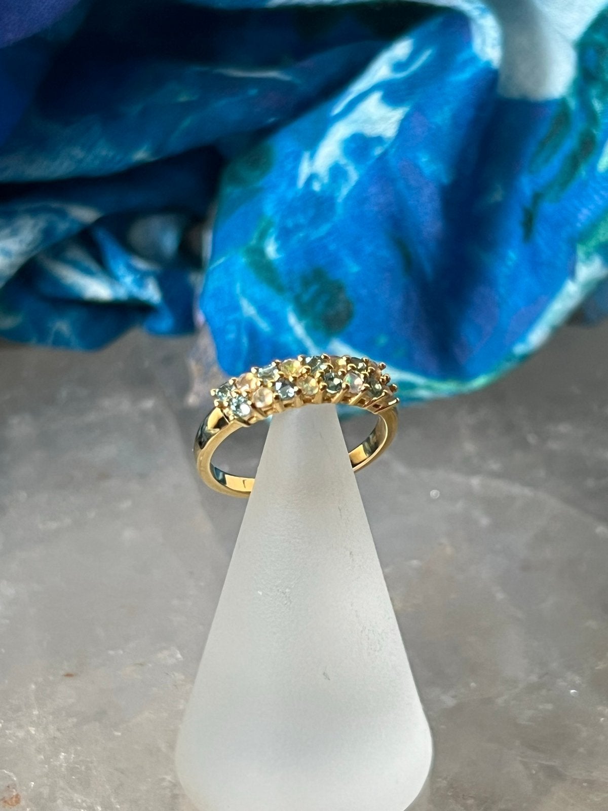 Paraiba toermalijn edelopaal beschermt uniek zeldzaam, Magnolia11, Nieuw, Ophalen of Verzenden, 17 tot 18