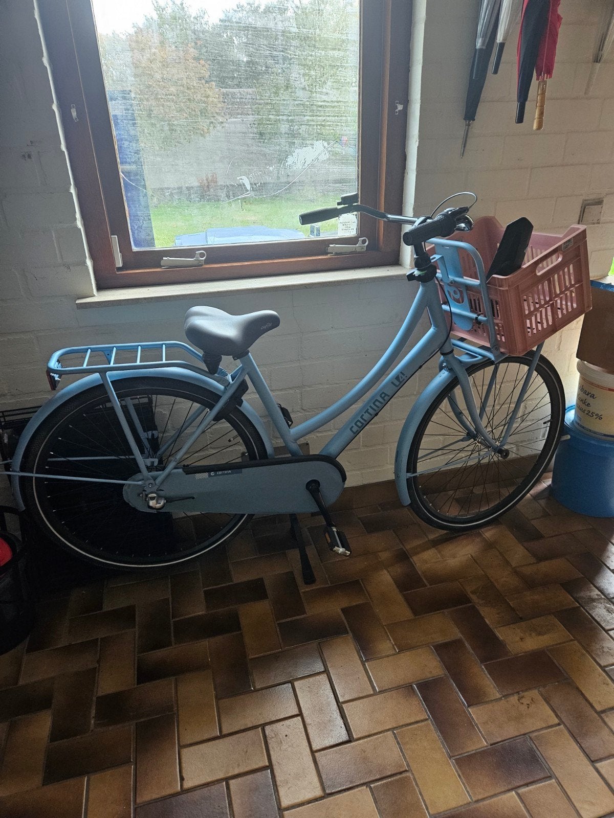 Cortina U4 Transportfiets - Zo goed als nieuw, Ophalen, 53 tot 56 cm, Versnellingen, Zo goed als nieuw